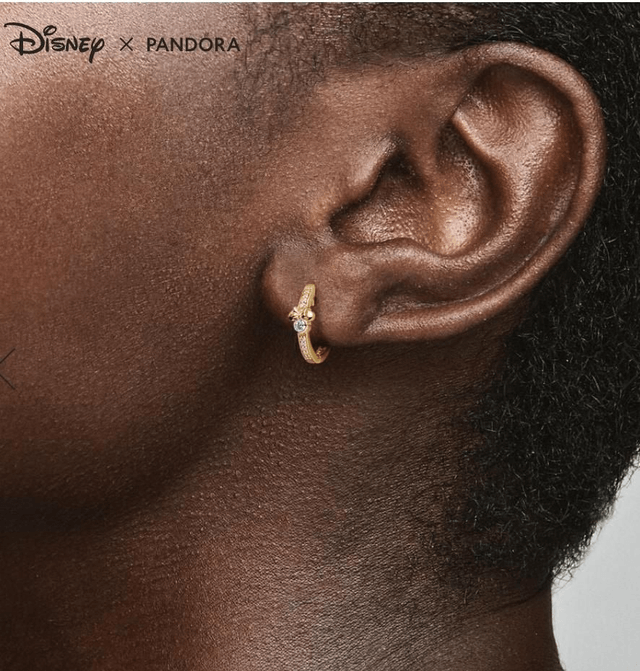 Créoles Scintillantes Disney Mickey & Minnie