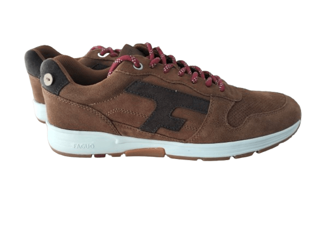 FAGUO ELM SYN WOVEN SUEDE / CAMEL/ pointure 44
