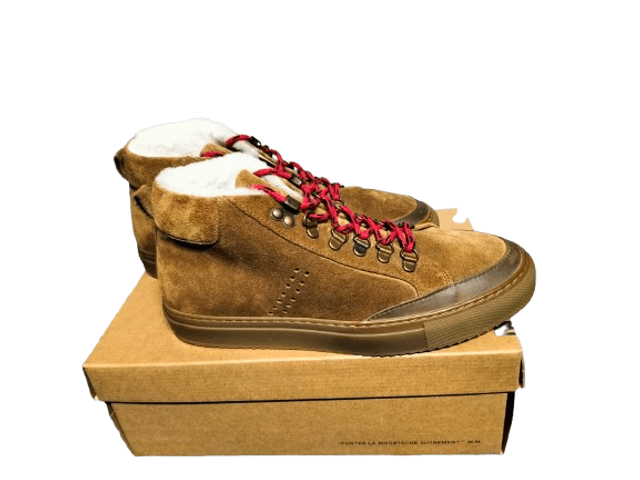 Mr MOUSTACHE/ CHRISTIAN FOURRE/ Suede brun / pointure 41