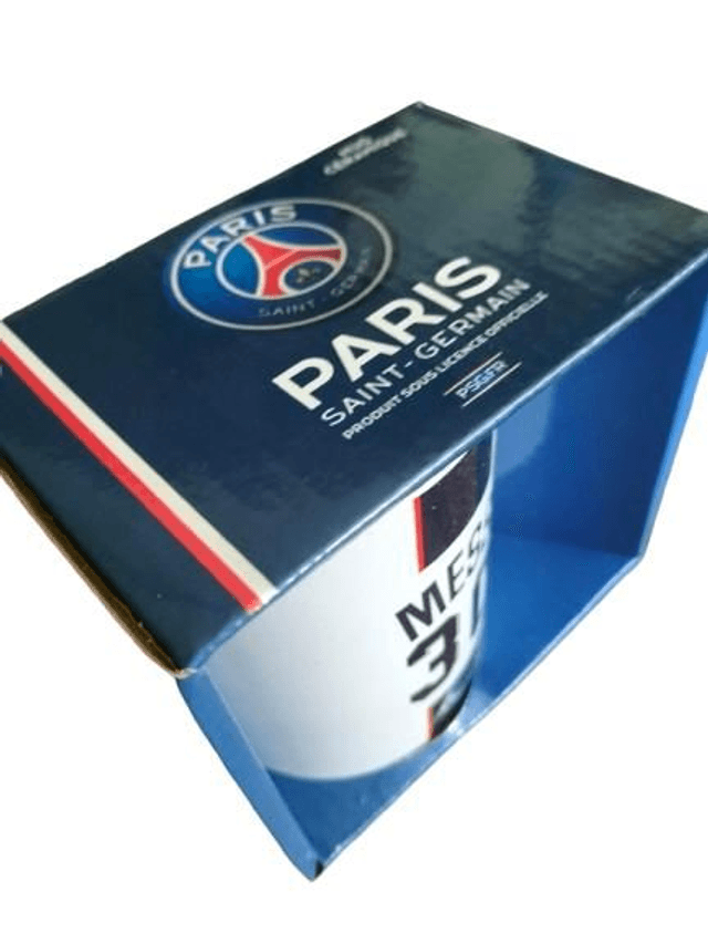 PSG Mug  collector Messi blanc