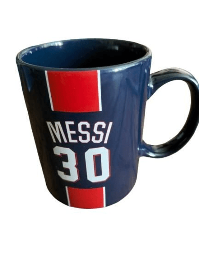 PSG Mug  collector Messi bleu