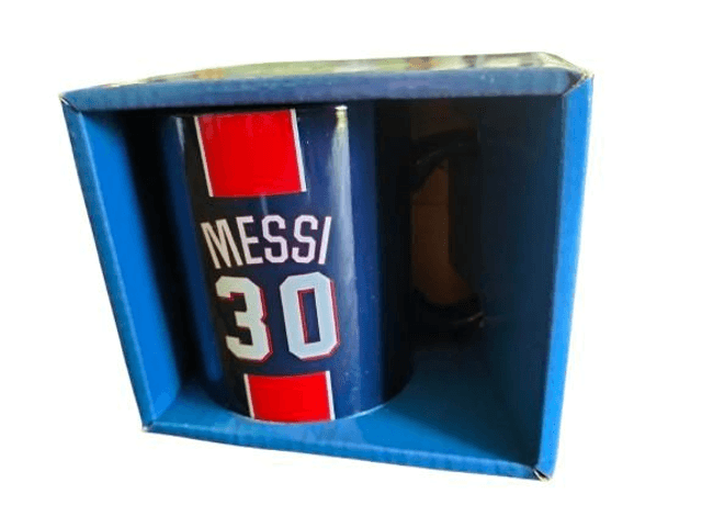 PSG Mug  collector Messi bleu
