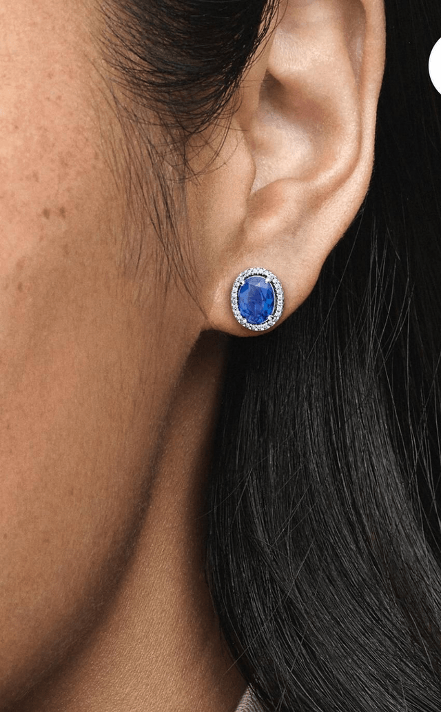 Clous d'Oreilles Halo Spectaculaire Scintillants