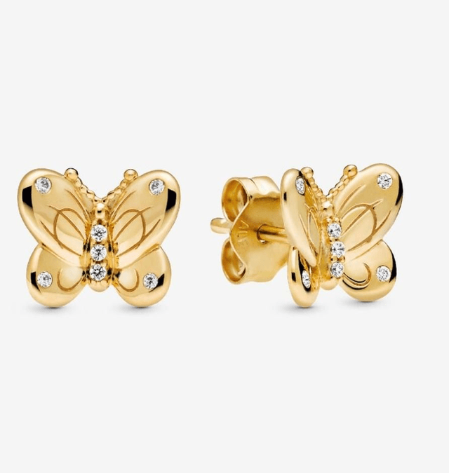 Boucles d&#039;oreilles papillons 
