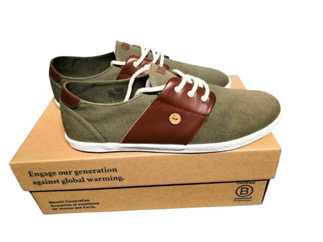 Faguo Cypress cotton leather kaki