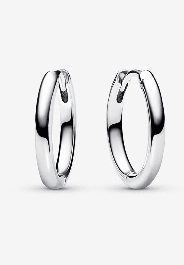 Boucles d&#039;Oreilles Créoles à Charms de 18 mm Pandora Moments